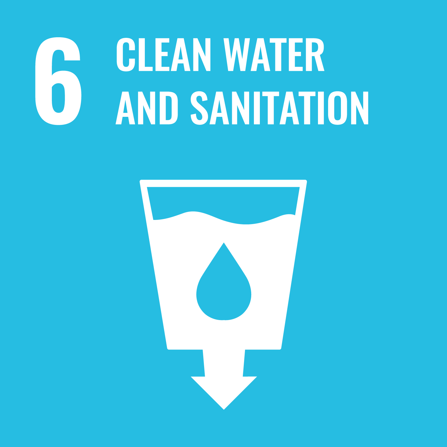 SDG 6 – Ensure availability and sustainable management of water and sanitation for all