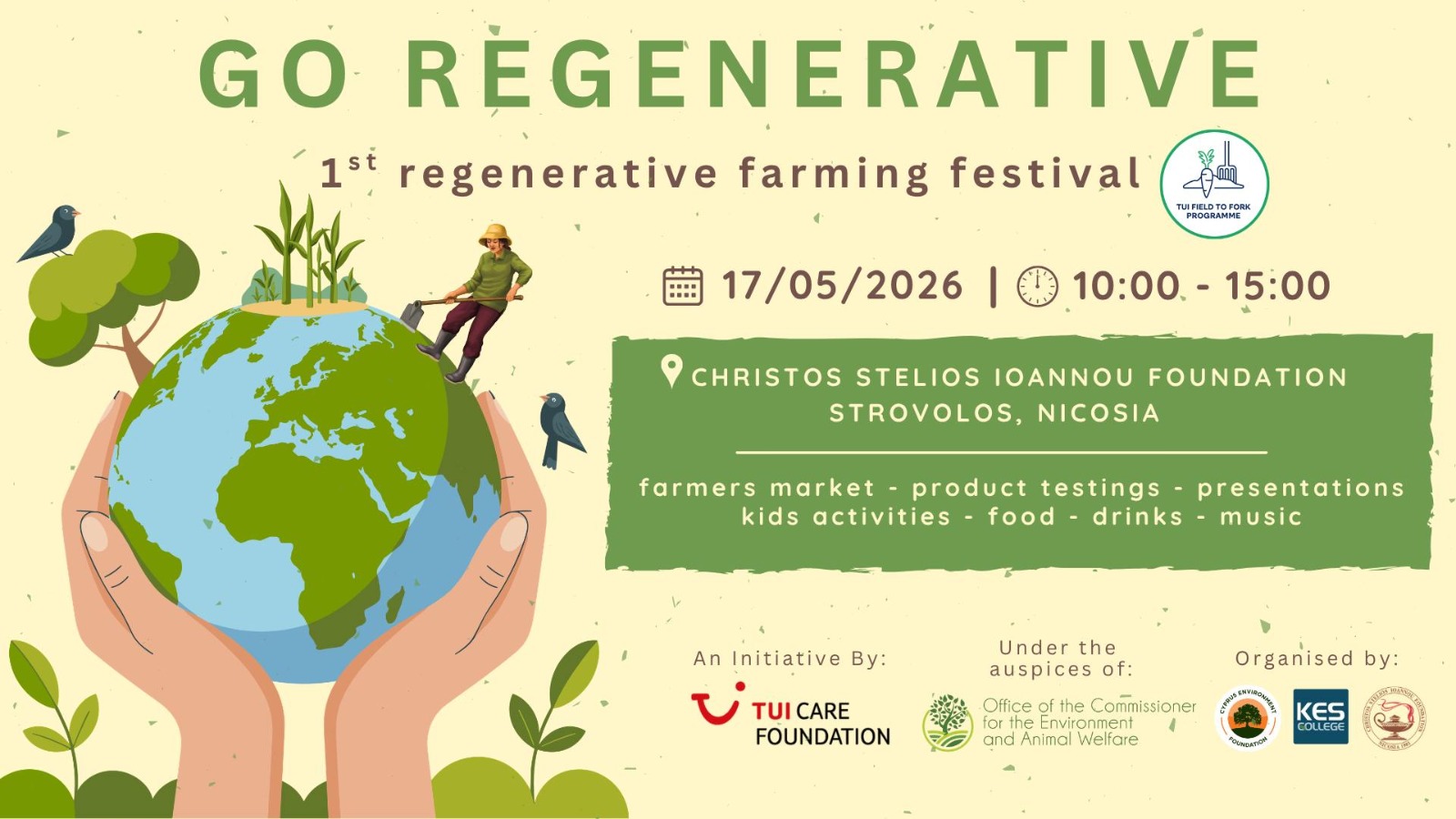 Mavronero joins the GO REGENERATIVE festival in Cyprus